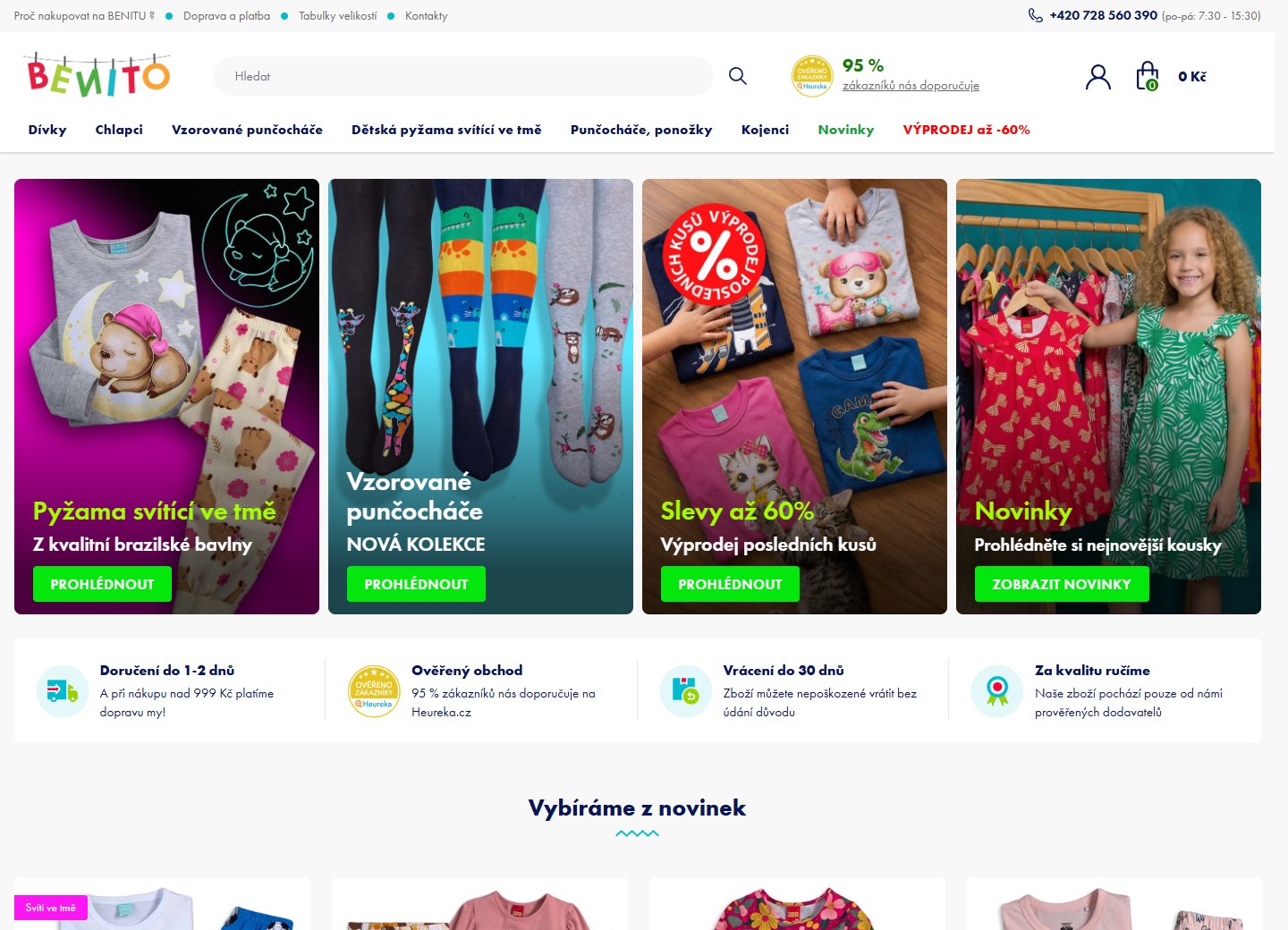 Náhled e-shopu Benito