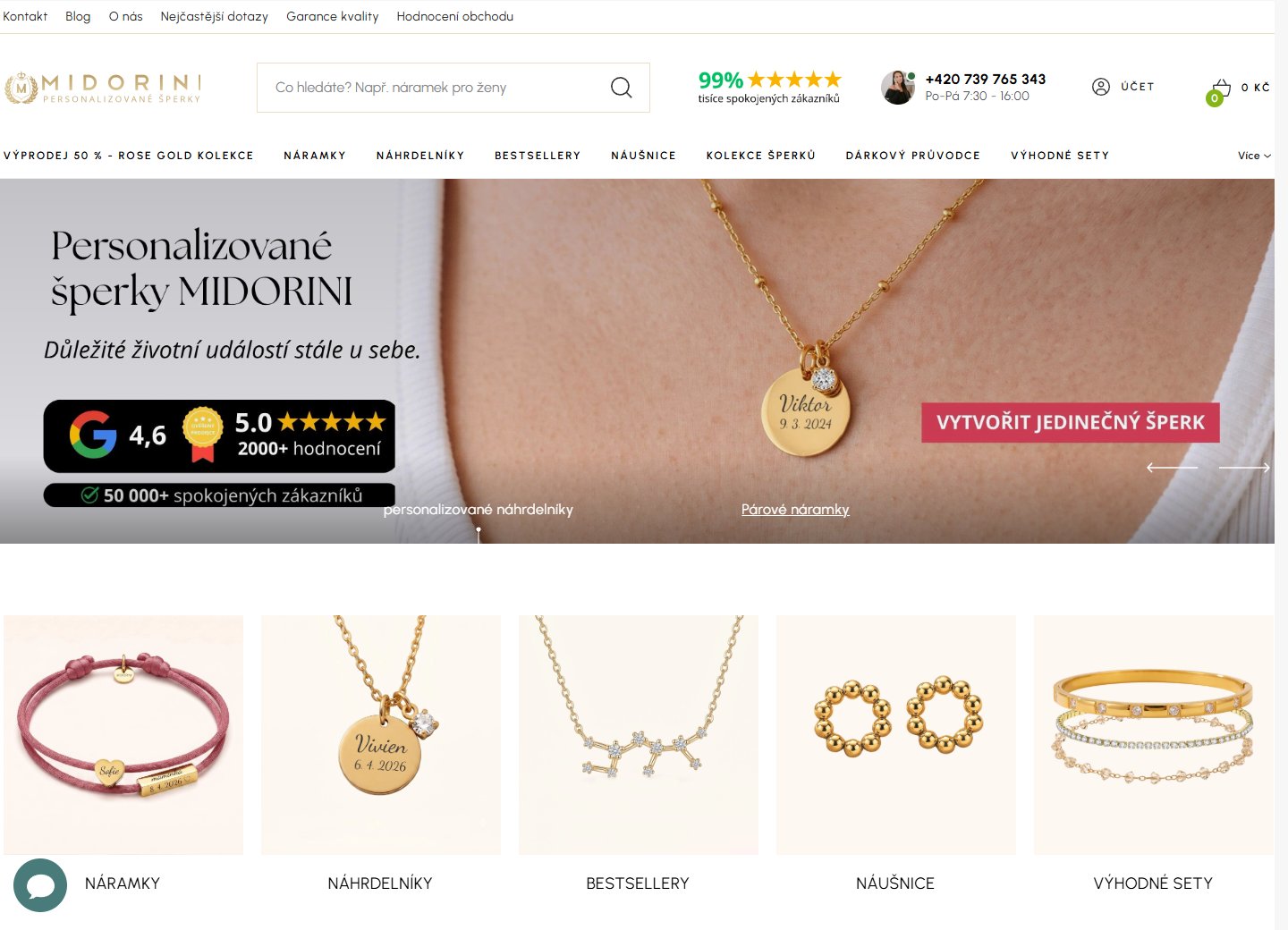 Náhled e-shopu Midorini