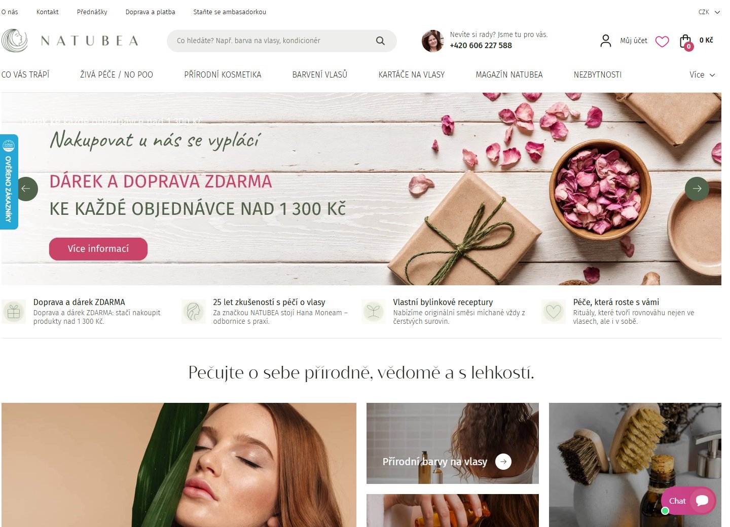 Náhled e-shopu Natubea